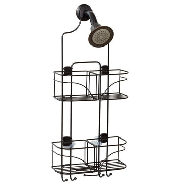 Vephina Adjustable Metal Hanging Shower Caddy